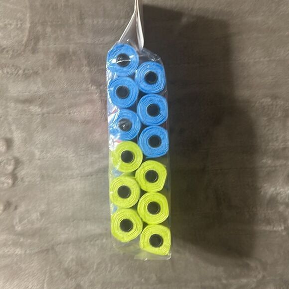 Pet Obsession 24 Rolls Pink Blue Pet Dispenser Refills Waste Bags 360 Total - Picture 4 of 5